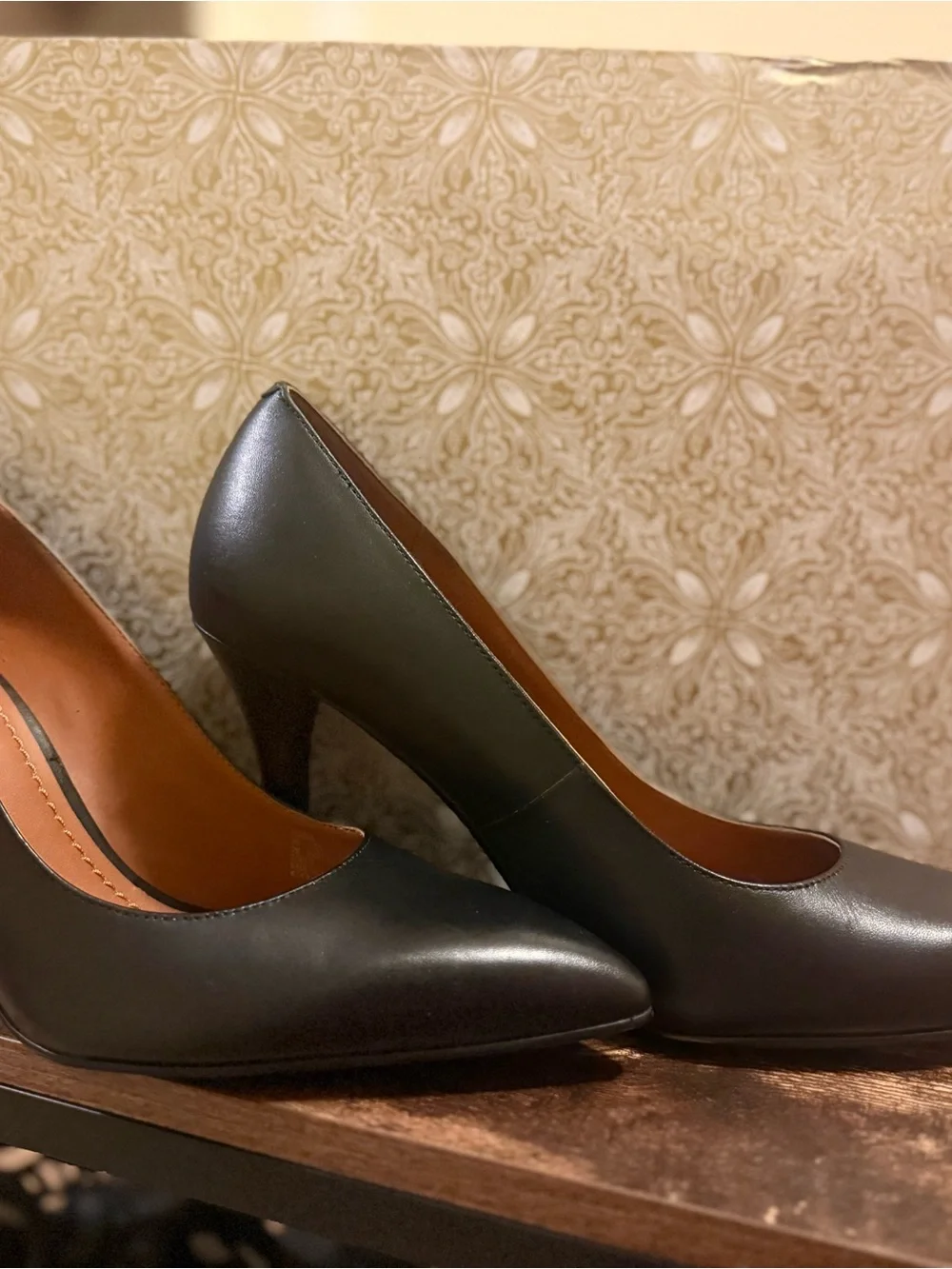Coach Black Pointed-Toe Stiletto Pumps